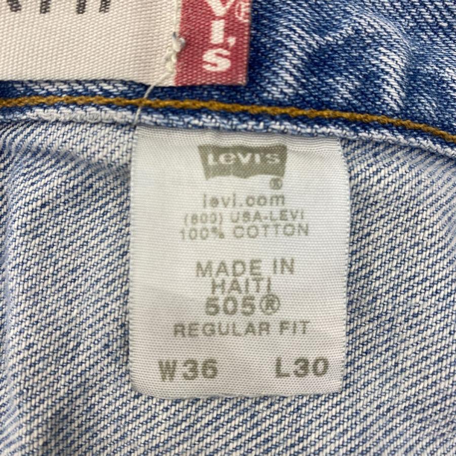 Levi's 505 デニムパンツ W36 リーバイス レギュラーフィット ビッグ