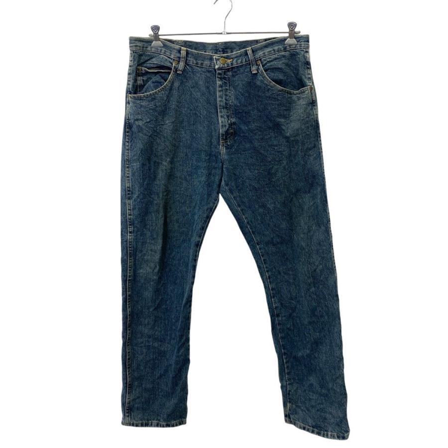 Wrangler デニムパンツ W36 ラングラー メキシコ製 コットン ブルー系 