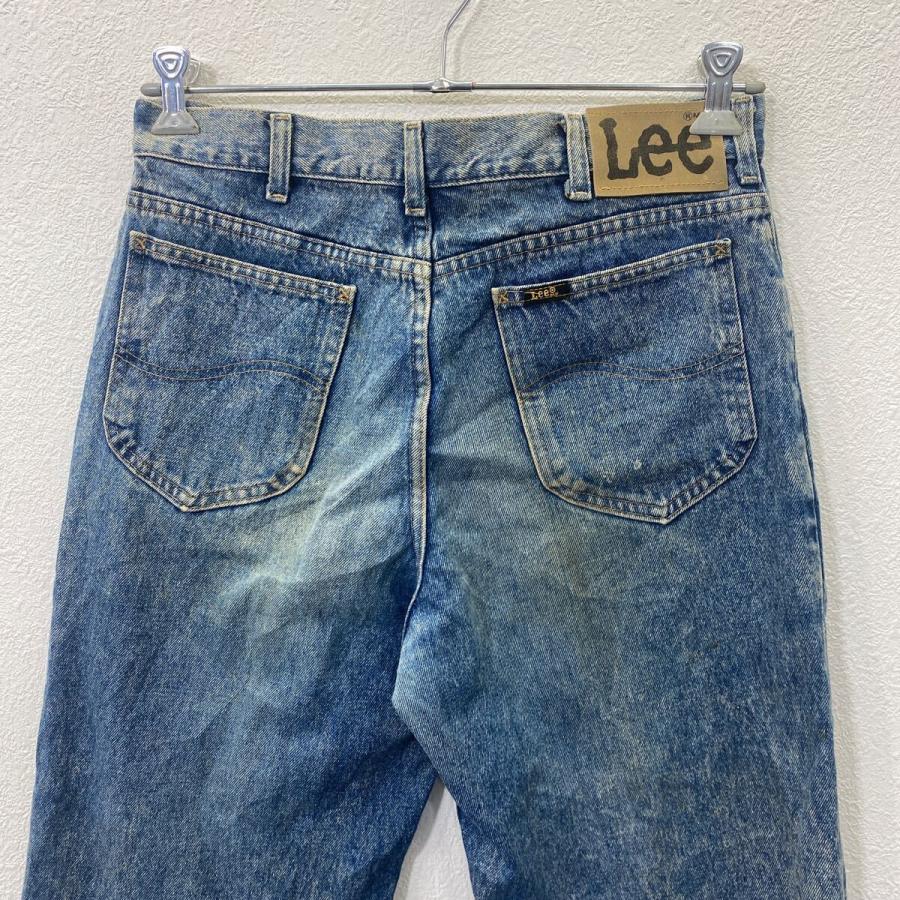Lee デニムパンツ W34 リー アメリカ製 コットン ブルー系 古着卸