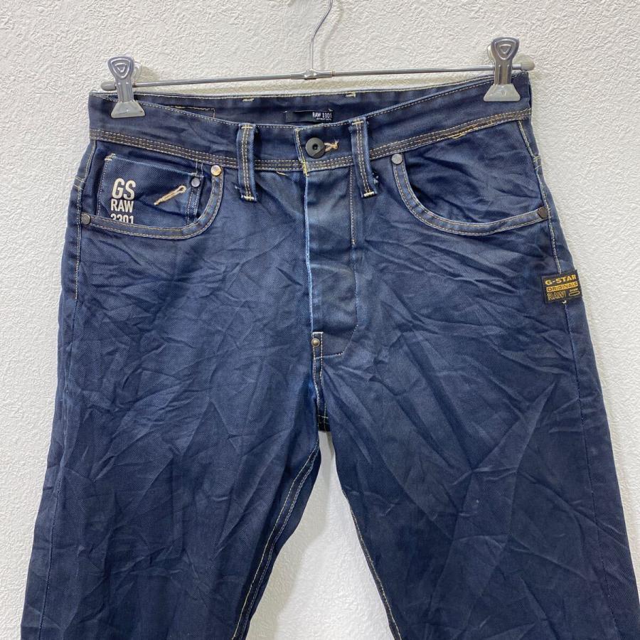 Gスターデニム枚数限定！ダークブルーパッチワークデニムパンツ