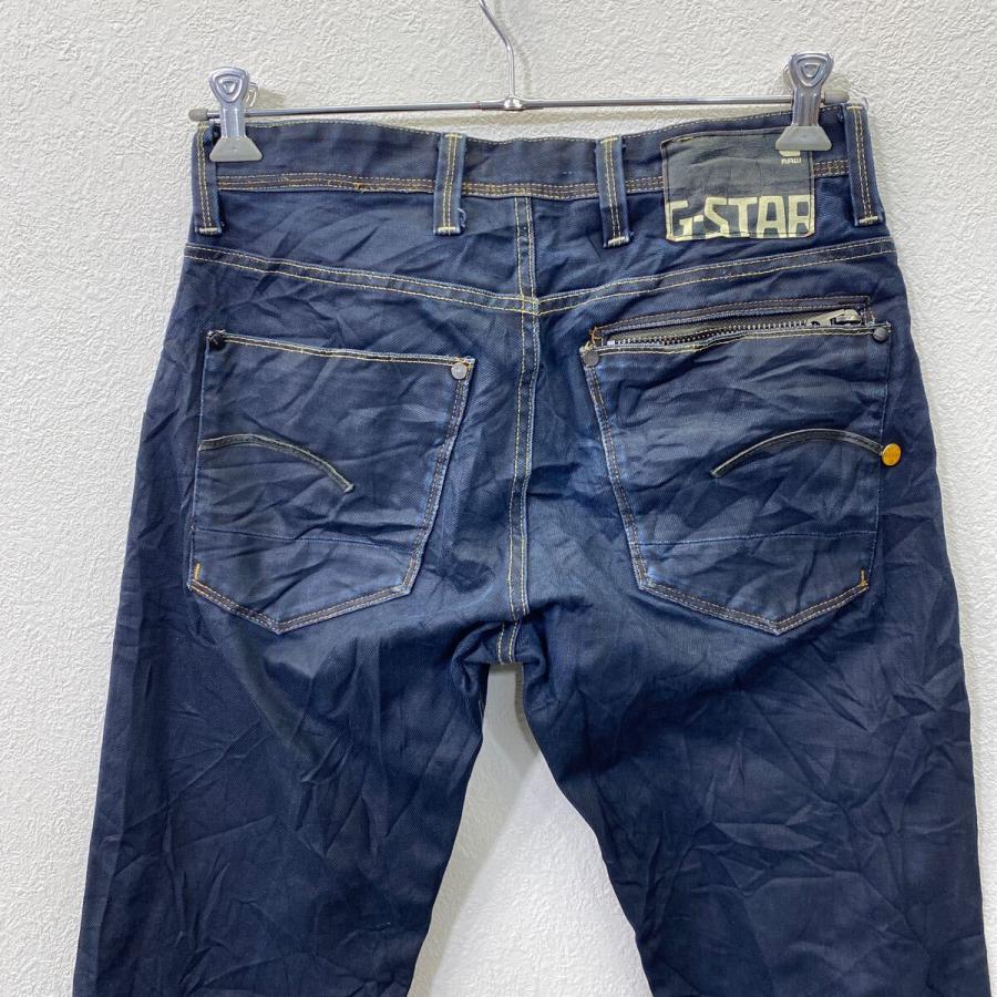 G-STAR RAW デニムパンツ W32相当 ジースターロウ ボタンフライ ダーク 