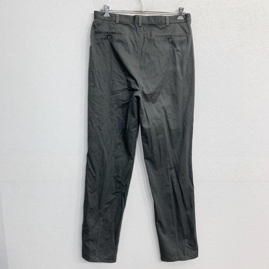 ST.JOHN'S BAY チノパン W36 タックパンツ ビッグサイズ グレー 古着卸
