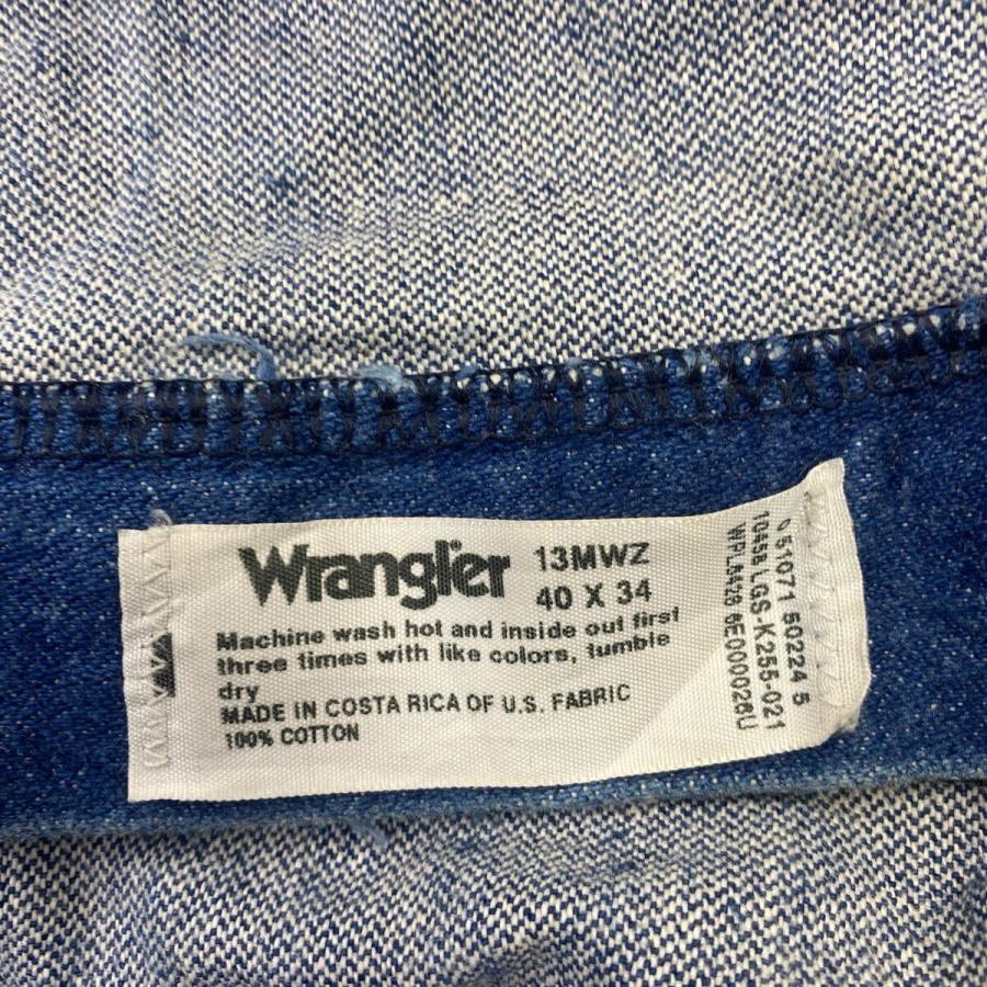 Wrangler デニムパンツ W40 ラングラー ビッグサイズ コットン ブルー