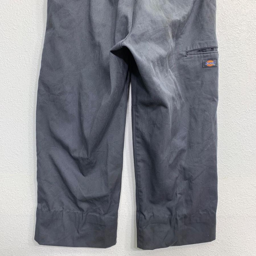 Dickies ワークパンツ W34 ディッキーズ ダブルニー グレー メキシコ製