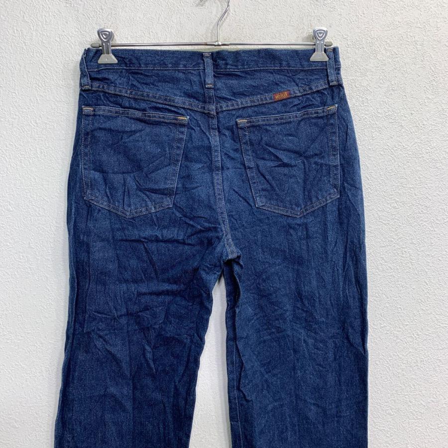 RUSTLER デニムパンツ W33 ラスラー インディゴ コットン メキシコ製