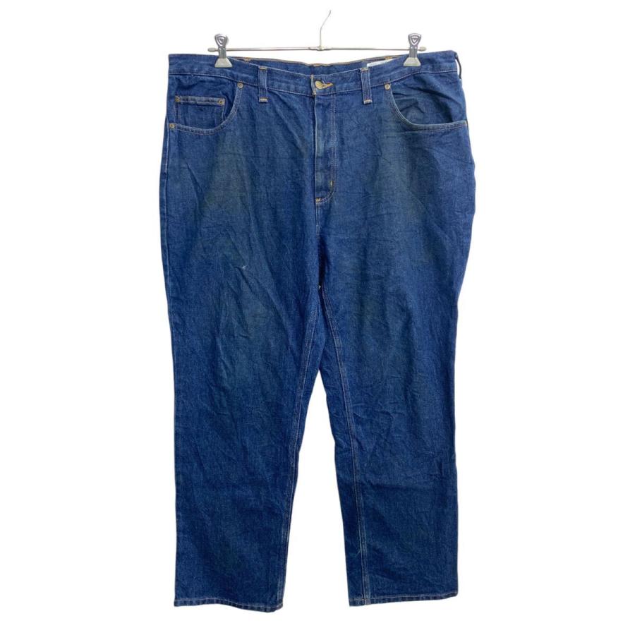 Carhartt デニムパンツ W40 カーハート ビッグサイズ インディゴ 