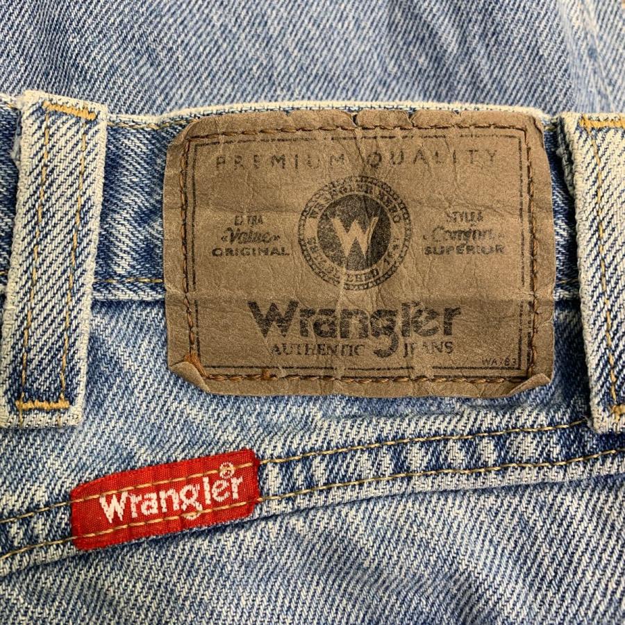 Wrangler デニムパンツ W34 ラングラー ライトブルー コットン 