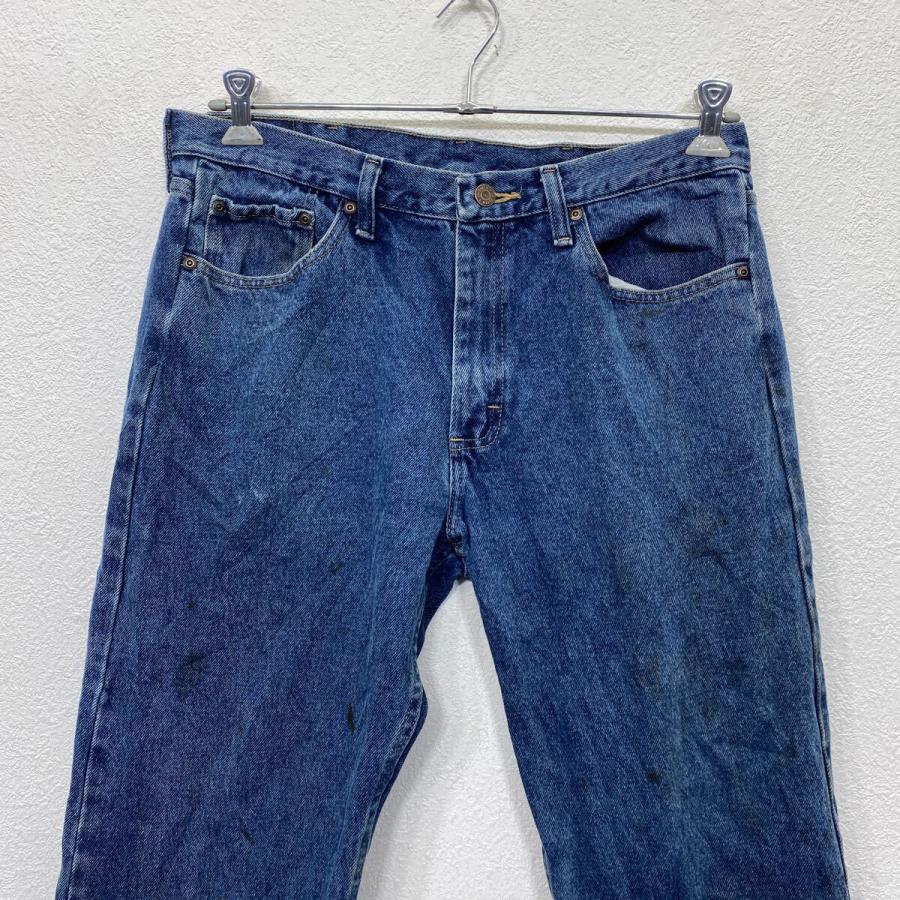 Wrangler デニムパンツ W34 ラングラー メキシコ製 コットン ブルー系 
