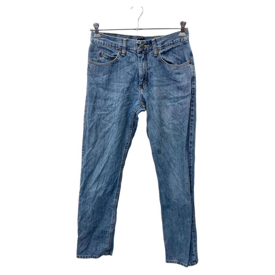 Lee デニムパンツ W32 リー メキシコ製 コットン ブルー系 古着卸 