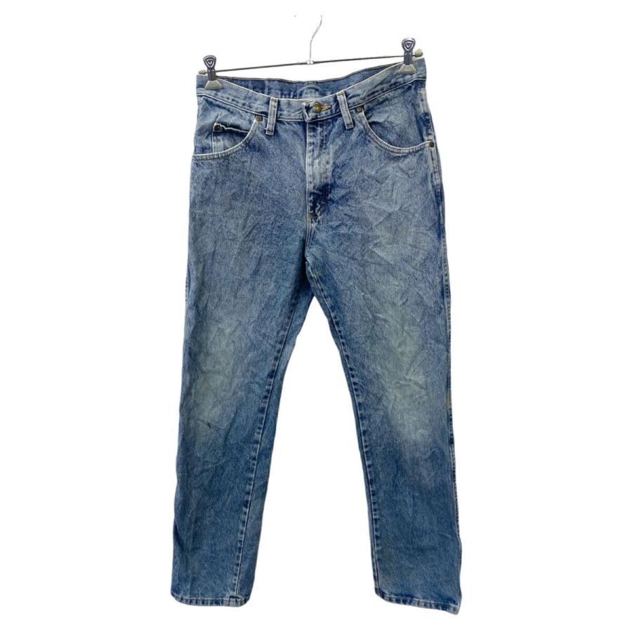 Wrangler デニムパンツ W32 ラングラー メキシコ製 コットン ブルー系