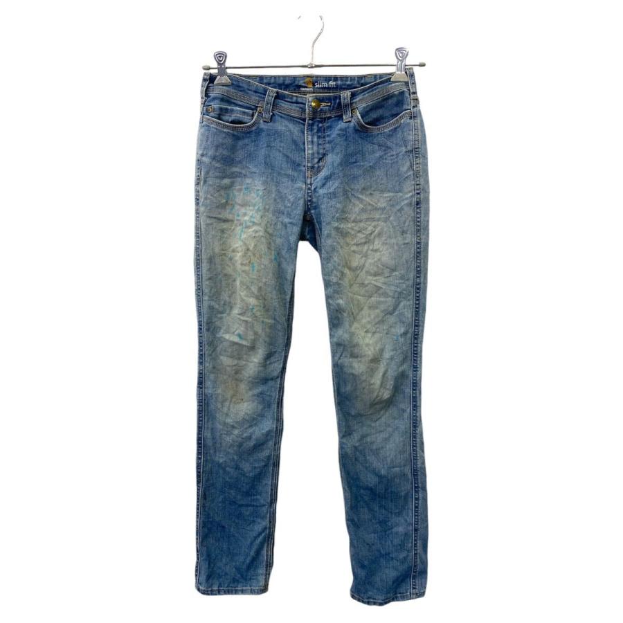 Carhartt デニムパンツ W30相当 カーハート スリムフィット ブルー系
