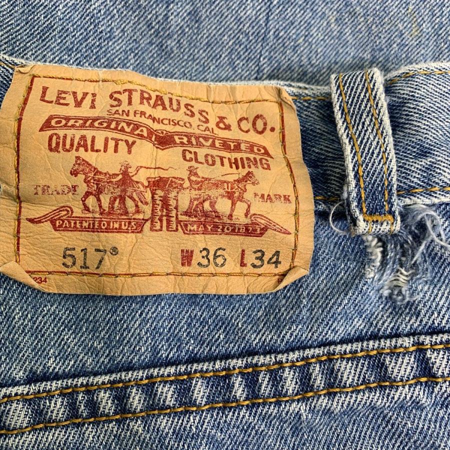 Levi's 517 デニムパンツ W36 リーバイス ブーツカット ビッグサイズ