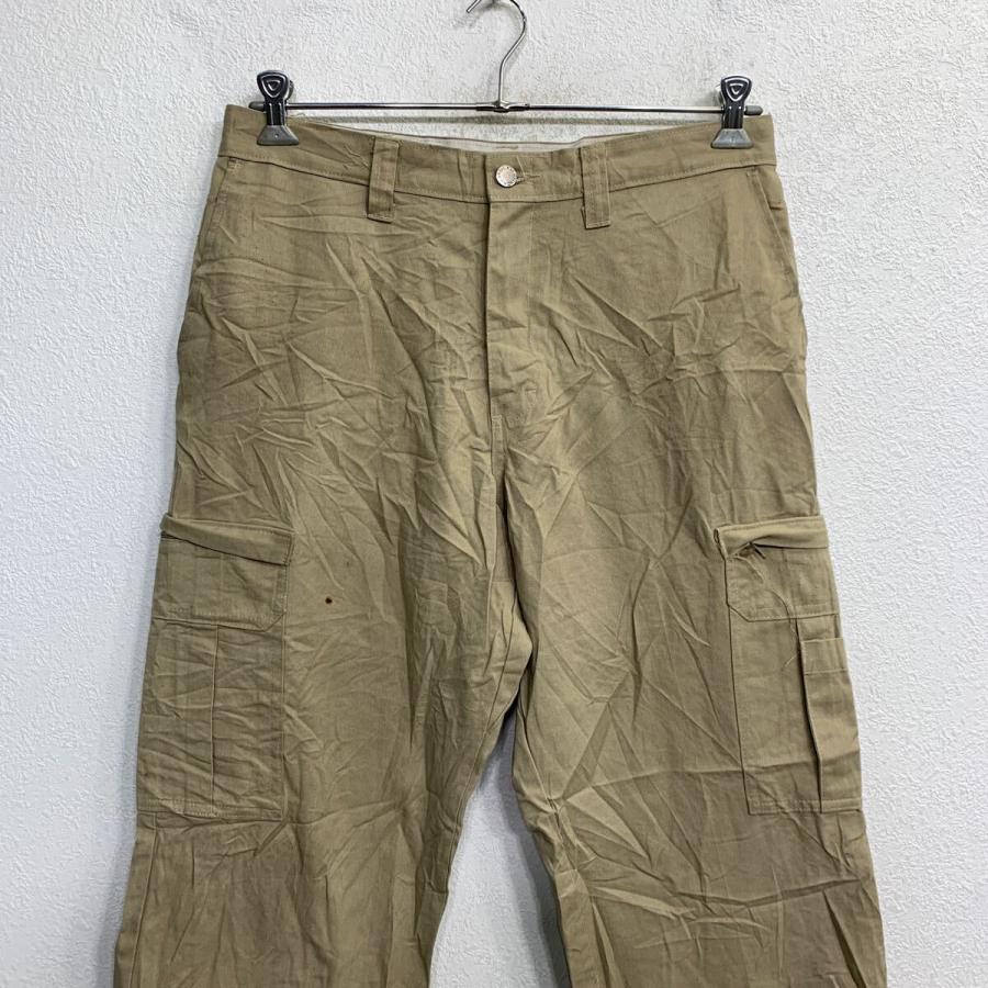 Dickies ワークパンツ W34 ディッキーズ カーゴパンツ ベージュ 古着卸