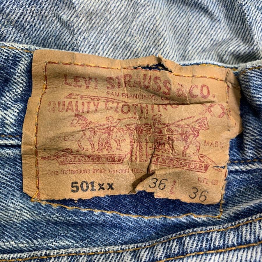 【未使用タグ付き】Levi's 501XX メキシコ製 W36 Levi's 501XX デニムパンツ W36 リーバイス ボタンフライ ビッグサイズ