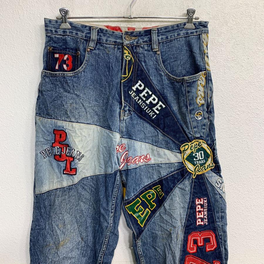 PEPE JEANS デニムパンツ W36 ぺぺジーンズ 30周年 ビッグサイズ
