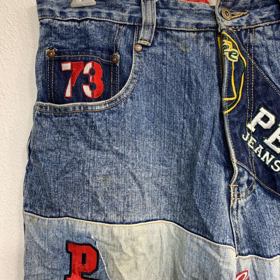 PEPE JEANS デニムパンツ W36 ぺぺジーンズ 30周年 ビッグサイズ