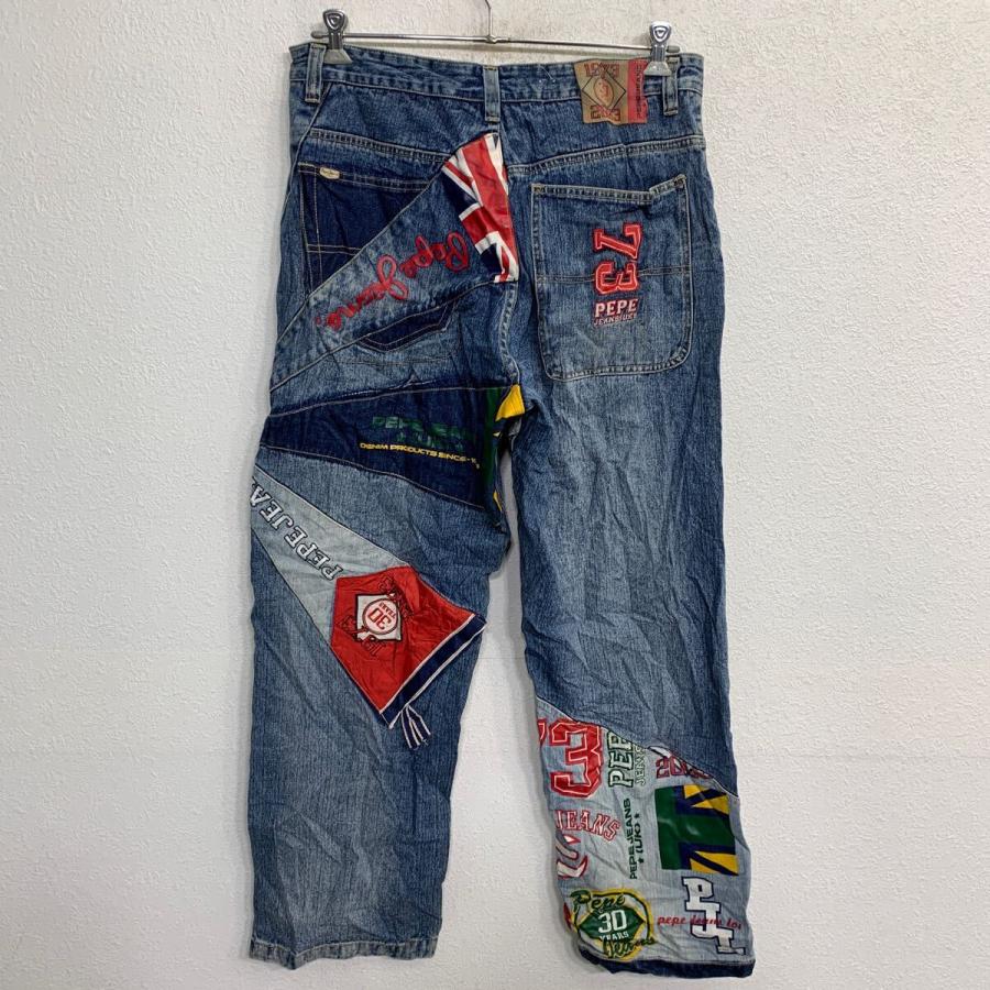 メンズ PEPE JEANS HERITAGE デニムパンツ こなれフェード加工 L相当