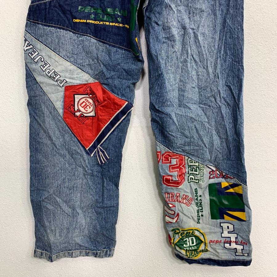 PEPE JEANS デニムパンツ W36 ぺぺジーンズ 30周年 ビッグサイズ