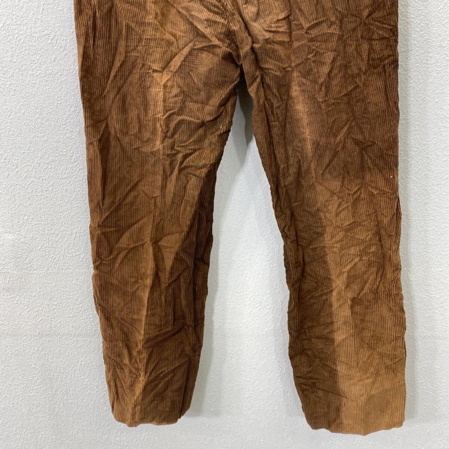 GINALEBOLE コーデュロイパンツ W33相当 ブラウン 古着卸 アメリカ仕入