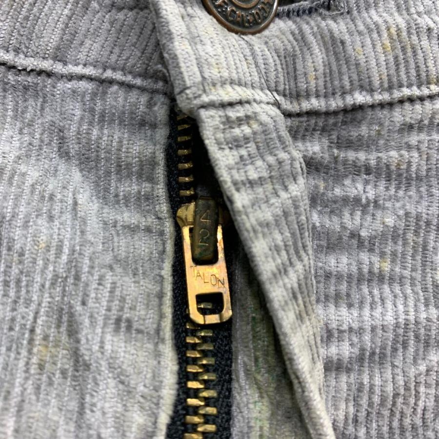 Levi's 517 コーデュロイパンツ W33 リーバイス TALONジップ グレー