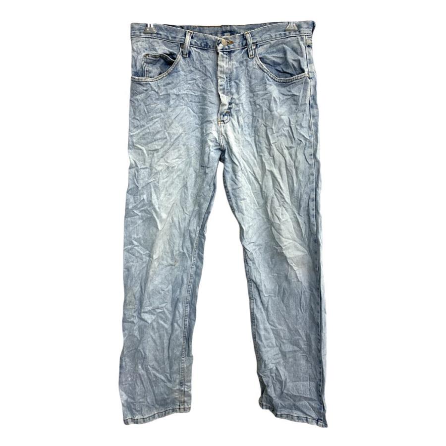 Wrangler デニムパンツ W34 ラングラー ライトブルー コットン 