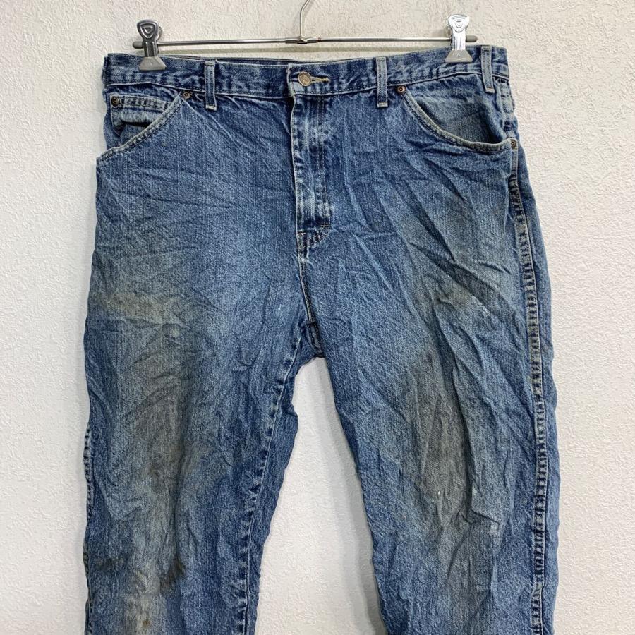 Dickies デニムパンツ W36 ディッキーズ ビッグサイズ ブルー コットン