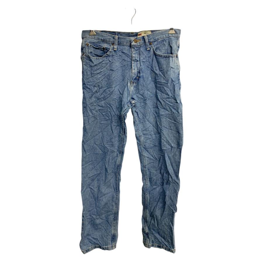 Wrangler デニムパンツ W33 ラングラー ブルー コットン メキシコ製