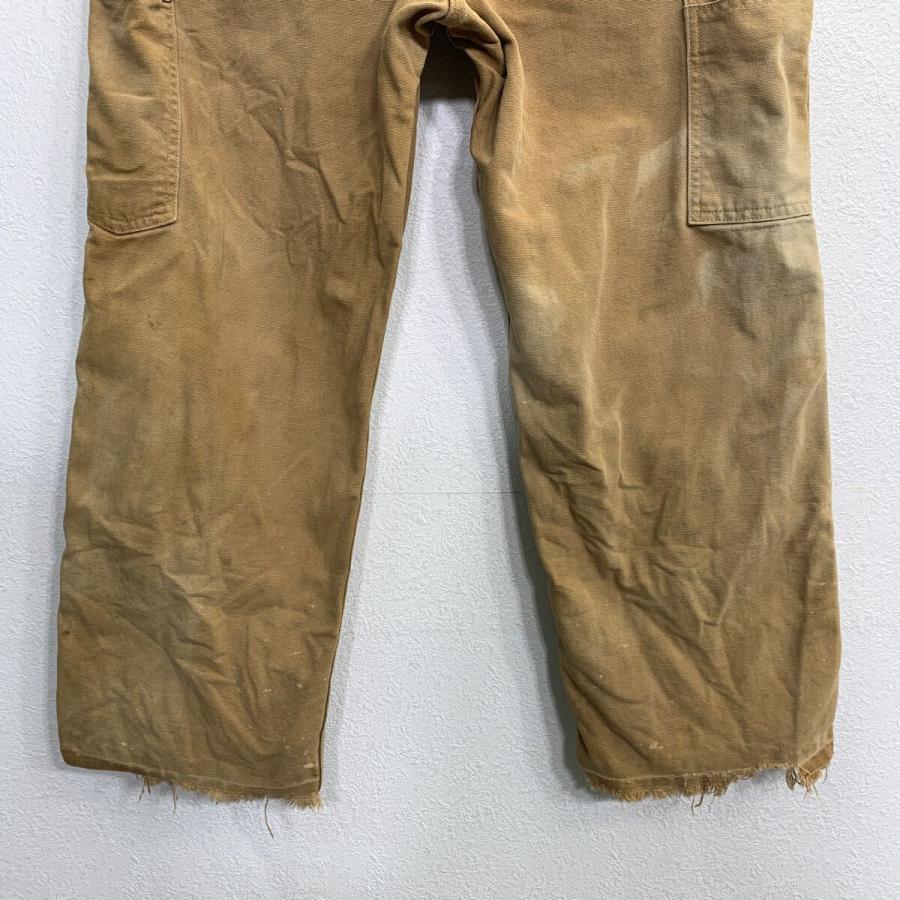 Carhartt ワークパンツ W34 カーハート ダブルニー ブラウン USA製