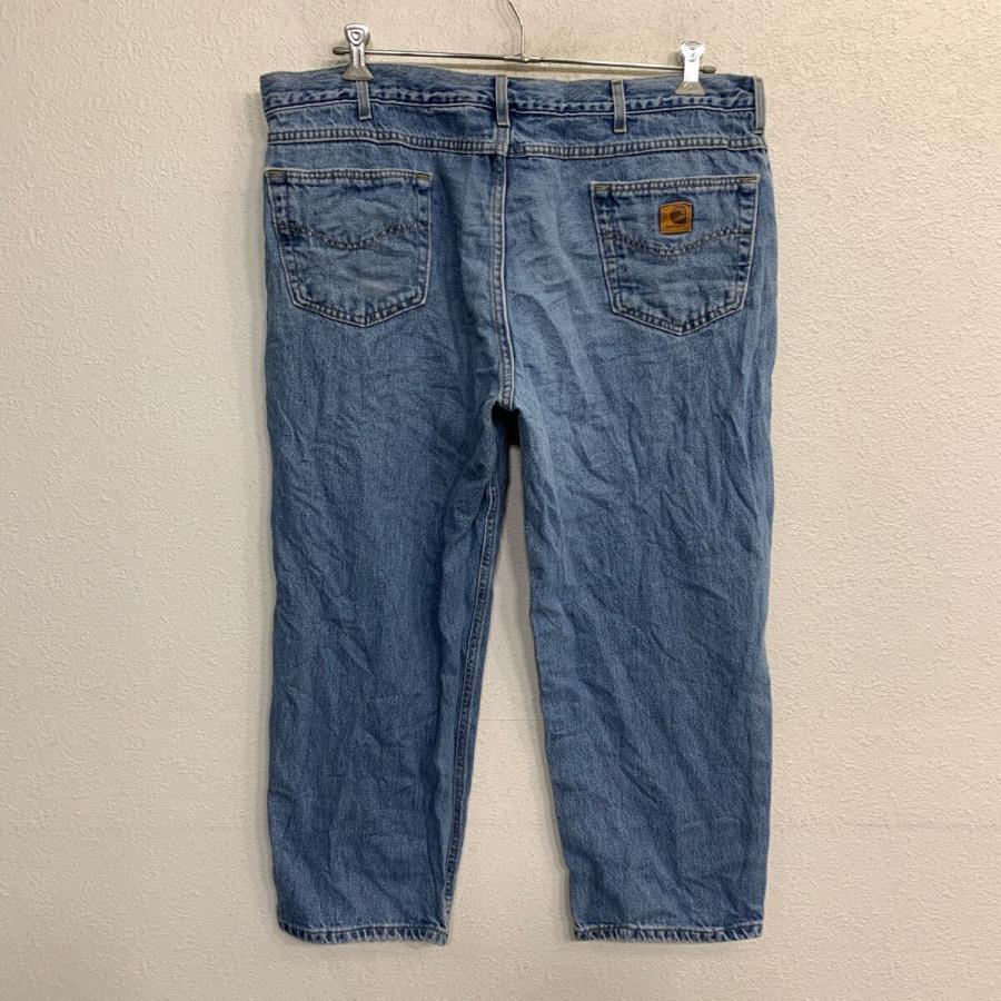 Carhartt デニムパンツ W42 カーハート ビッグサイズ ブルー コットン