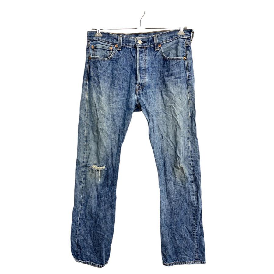 Levi's 501 デニムパンツ W34 リーバイス ボタンフライ インディゴ
