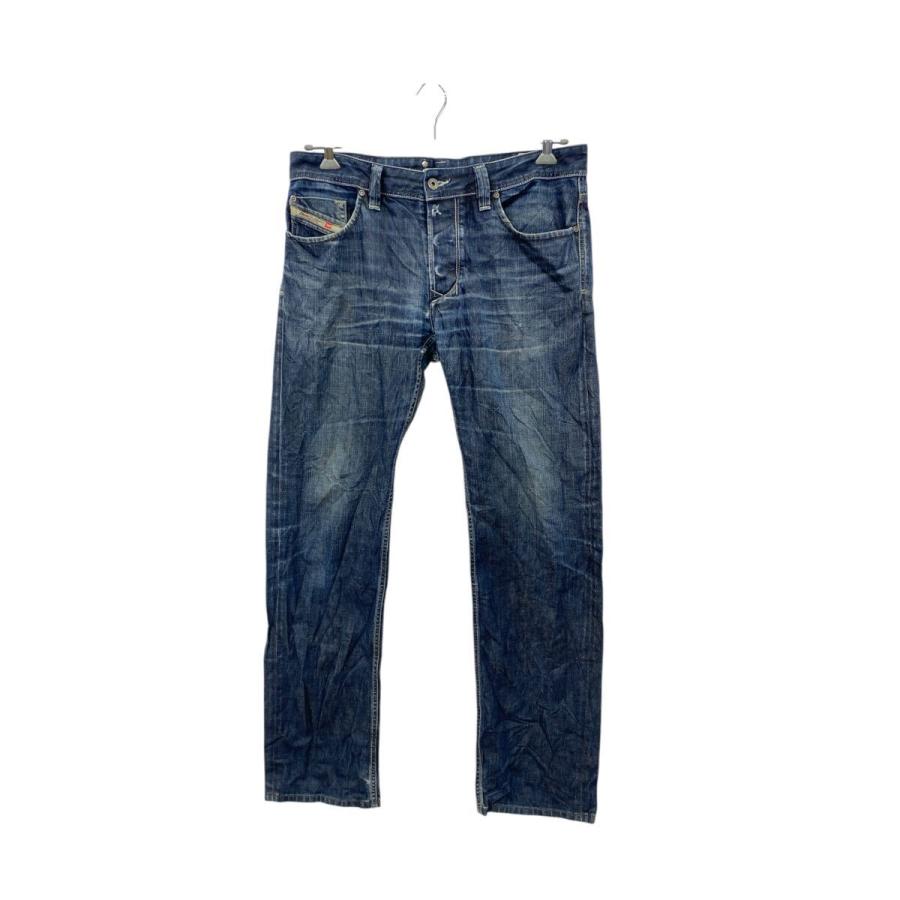 DIESEL デニムパンツ W34 ディーゼル イタリア製 コットン ボタン 