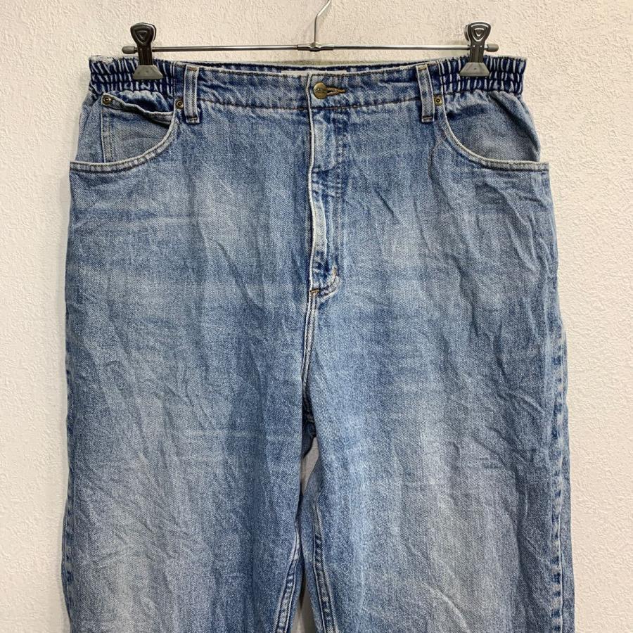 L.L.Bean デニムパンツ W36 エルエルビーン ウエストゴム ビッグサイズ 