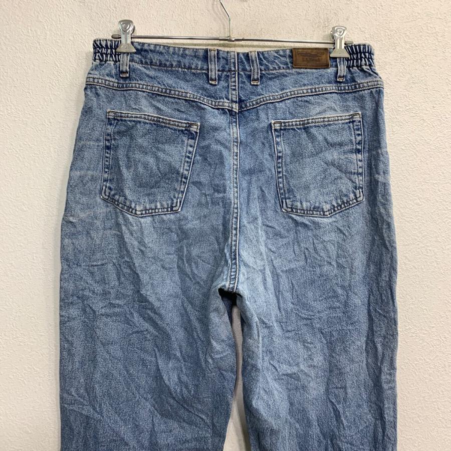 L.L.Bean デニムパンツ W36 エルエルビーン ウエストゴム ビッグ