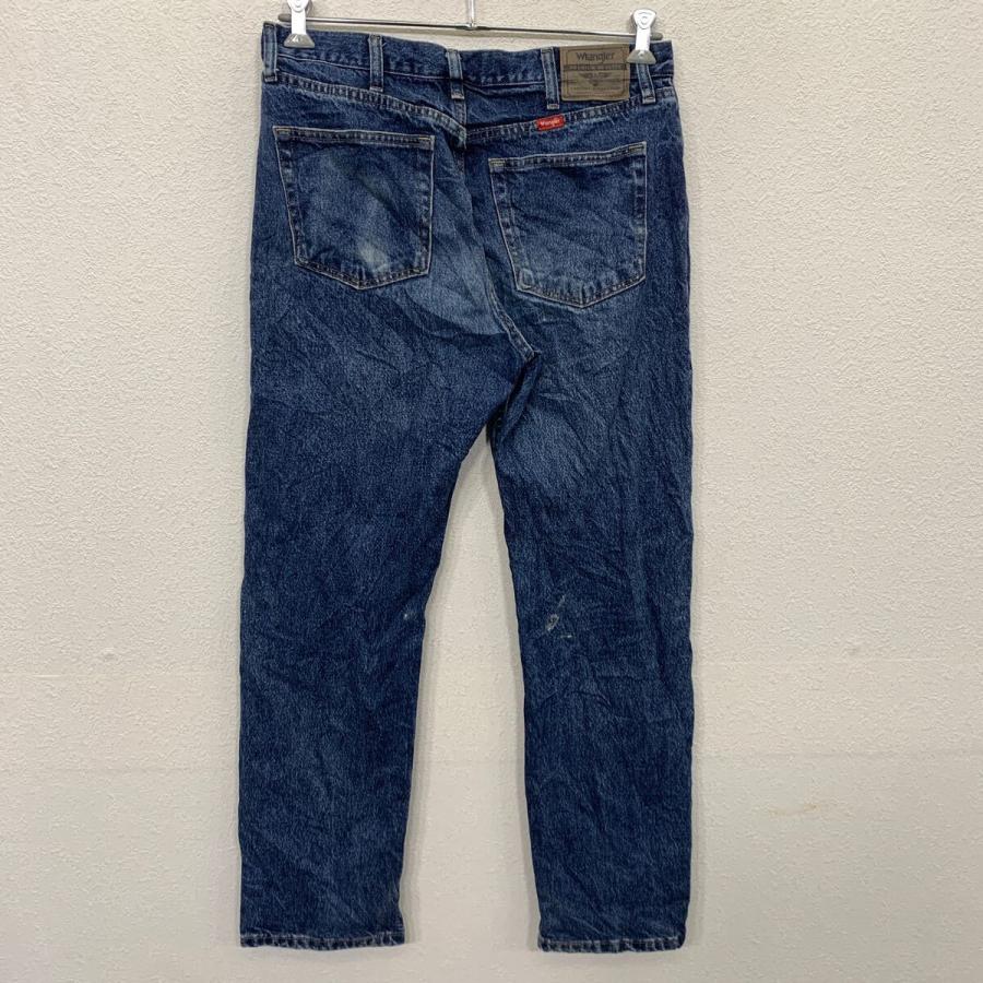 Wrangler デニムパンツ W34 インディゴブルー ラングラー ジップアップ