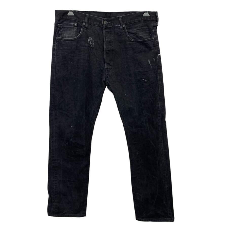 Levi's 501 デニムパンツ W38 ブラック リーバイス ジップアップ