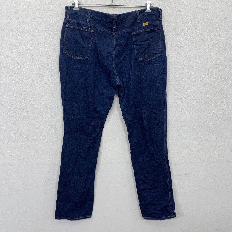 RUSTLER デニムパンツ W42 ラスラー インディゴブルー タロンジップ 