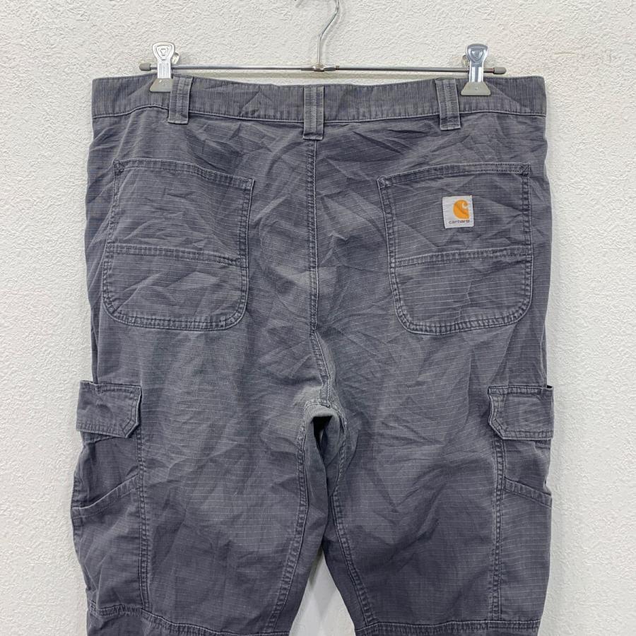Carhartt ワークパンツ W40 グレー カーハート ジップアップ カーゴ