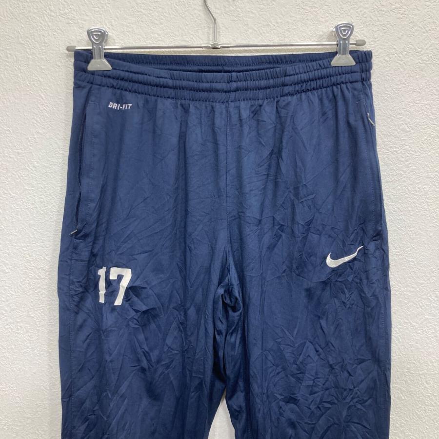 NIKE DRY FITトラックパンツ　トラックジャージ ワイド　古着　美品 NIKE ナイキ ワイドトラックパンツジャージ 00sブラック刺繍ロゴM
