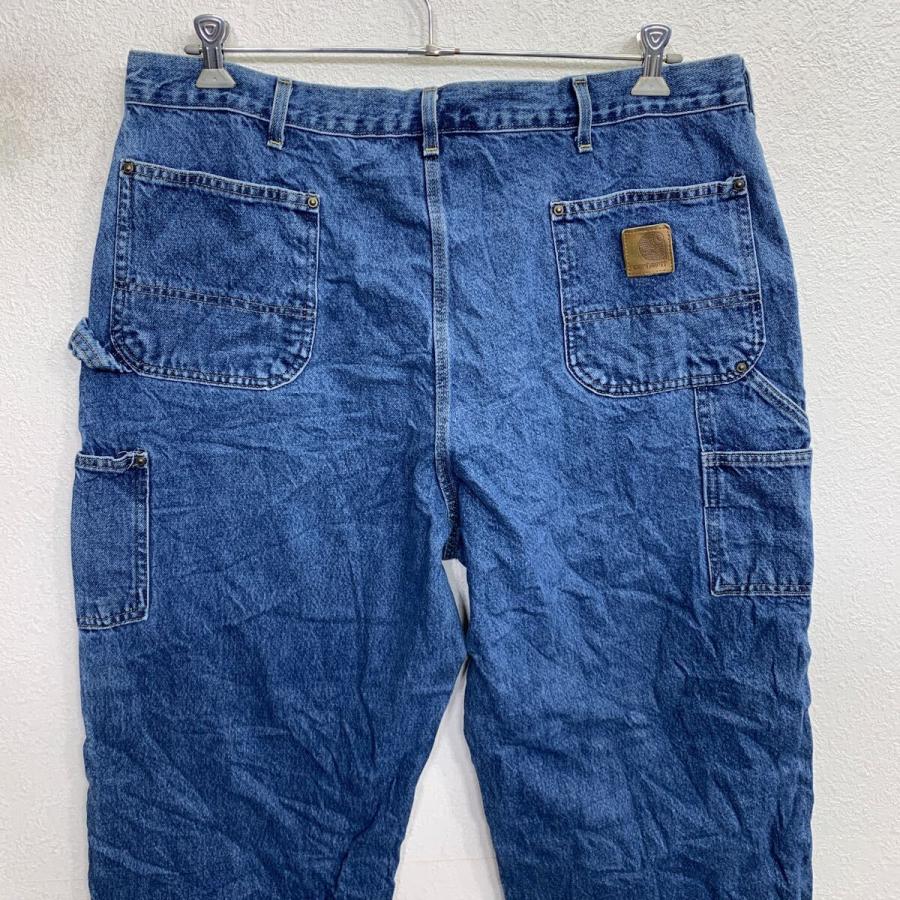 Carhartt デニムパンツ W42 インディゴブルー カーハート ジップアップ