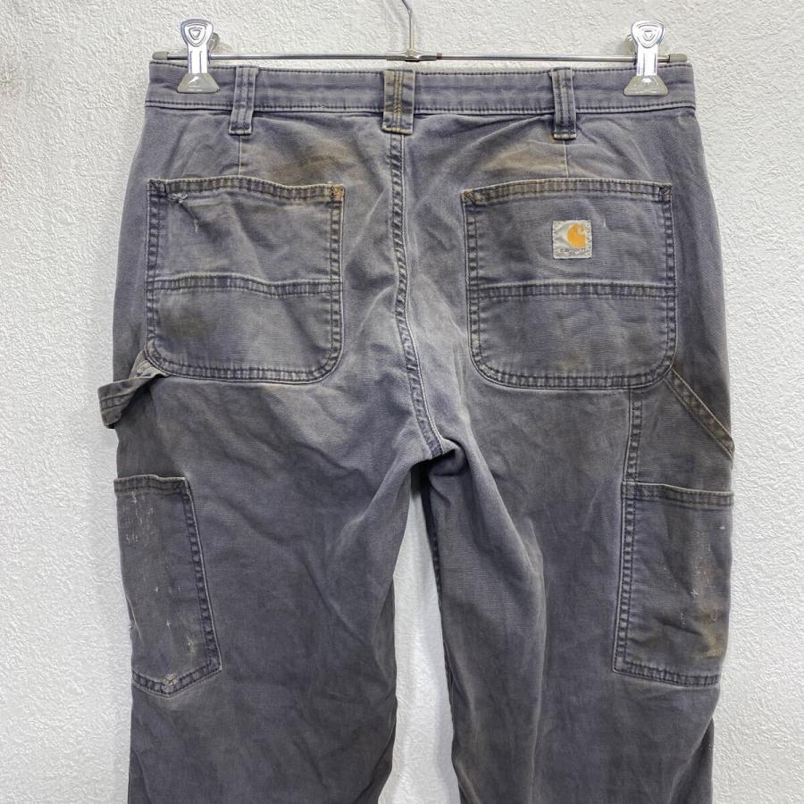 carhartt ワークパンツ 10 グレー カーハート ジップアップ ルーズ