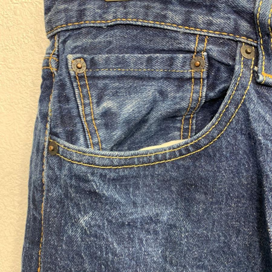 Levi's デニムパンツ ボタンフライ インディゴ Levi's 501 デニムパンツ W38 インディゴブルー リーバイス ボタン