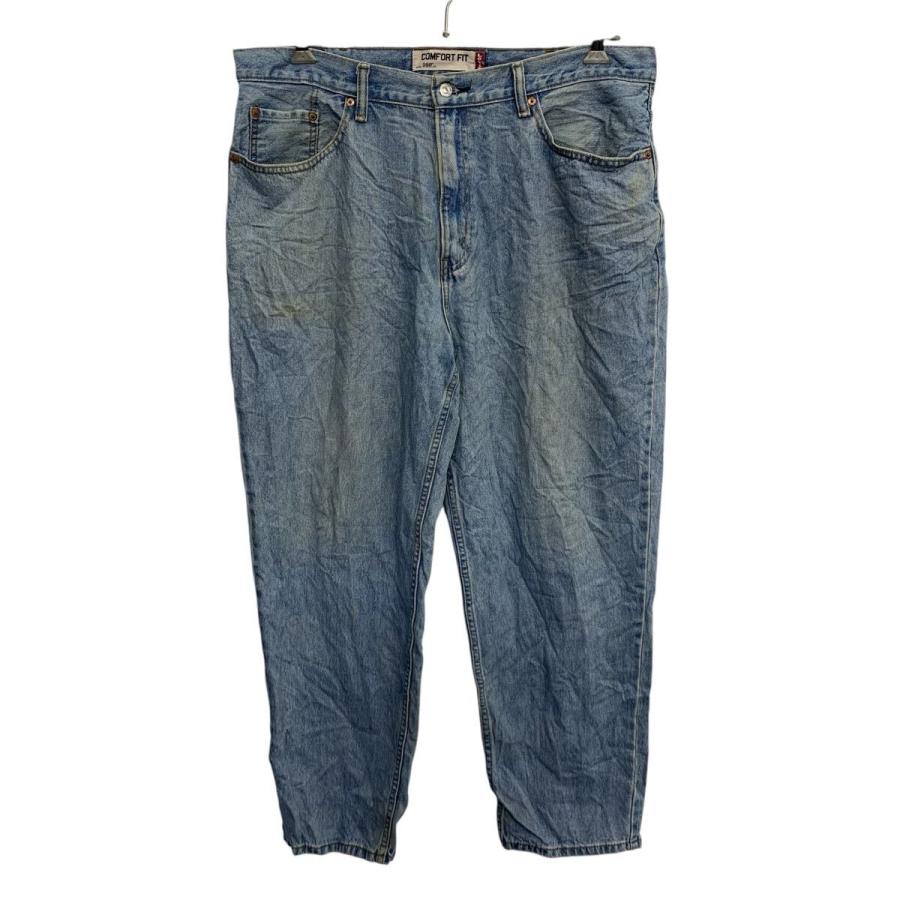 Levi's 560 デニムパンツ W38 ライトブルー リーバイス ジップアップ
