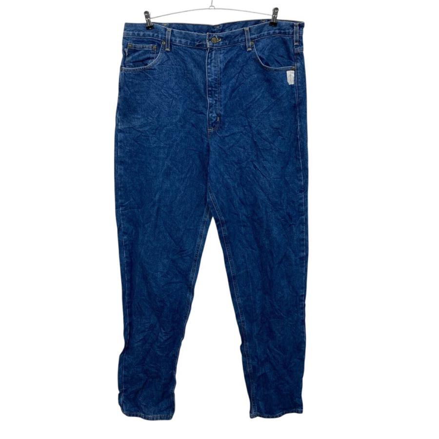 Carhartt デニムパンツ W40 ブルー カーハート ジップアップ メキシコ 