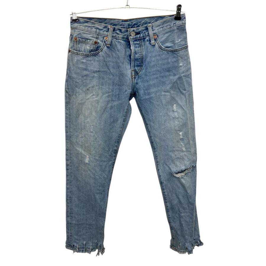 Levi's 501 デニムパンツ W26 サックス リーバイス ボタンフライ