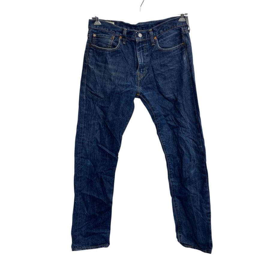 Levi's 502 デニムパンツ W32 ブルー リーバイス ジップアップ スリム