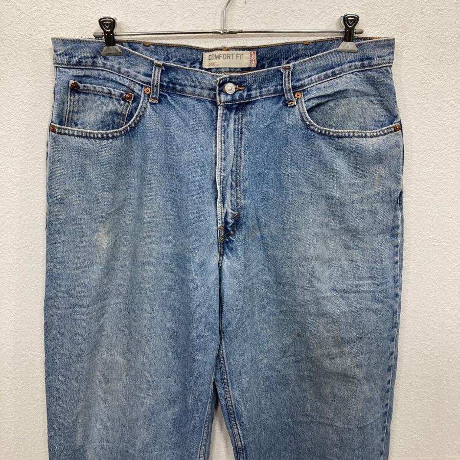Levi's 560 デニムパンツ W38 サックス リーバイス ジップアップ