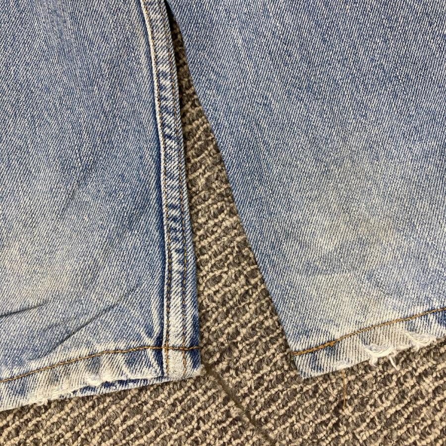 Levi's 560 デニムパンツ W38 サックス リーバイス ジップアップ
