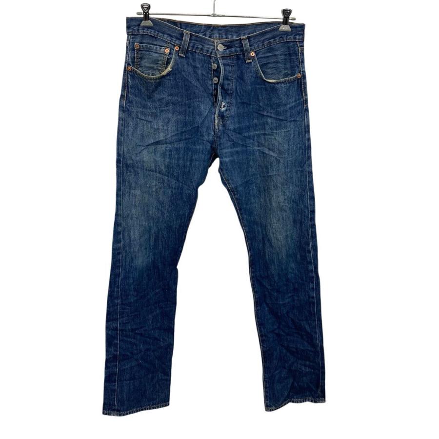 Levi's 501 デニムパンツ W33 ブルー リーバイス ボタンフライ