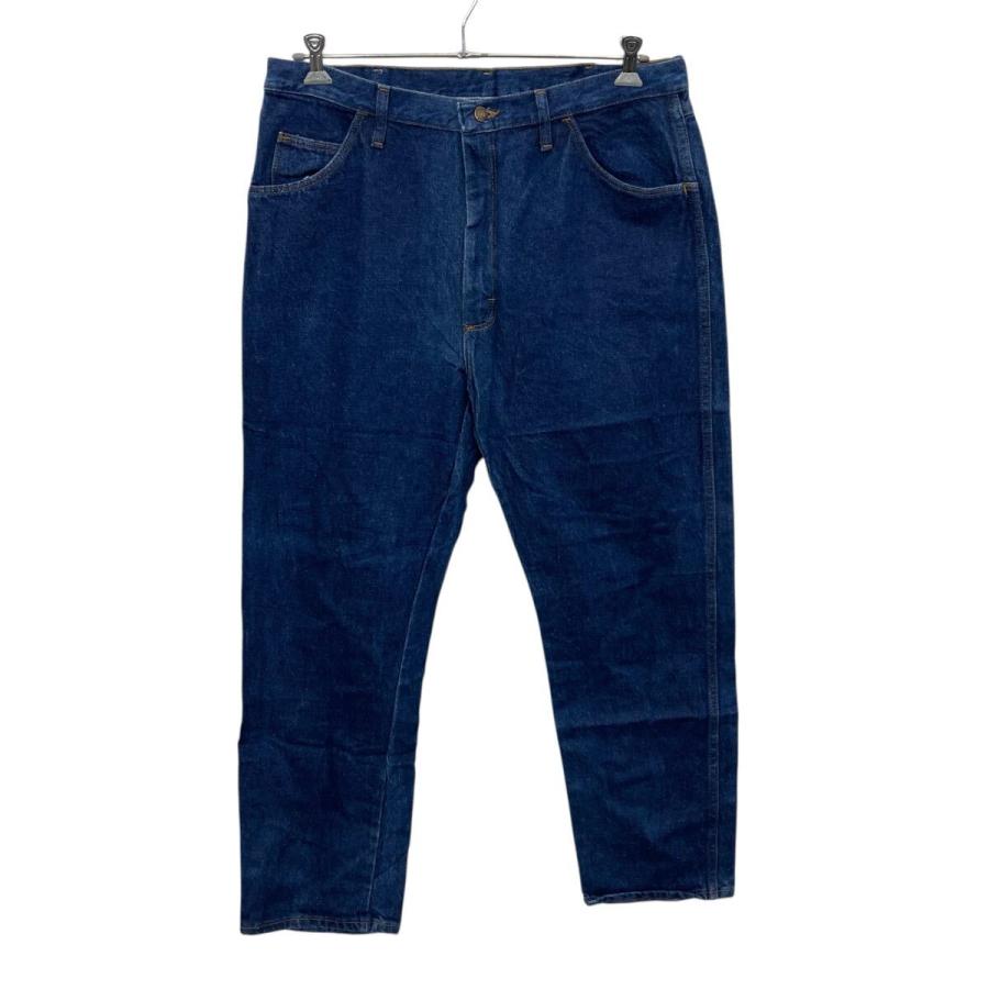 RUSTLER デニムパンツ XL〜 ブルー ラスラー ジップアップ カジュアル