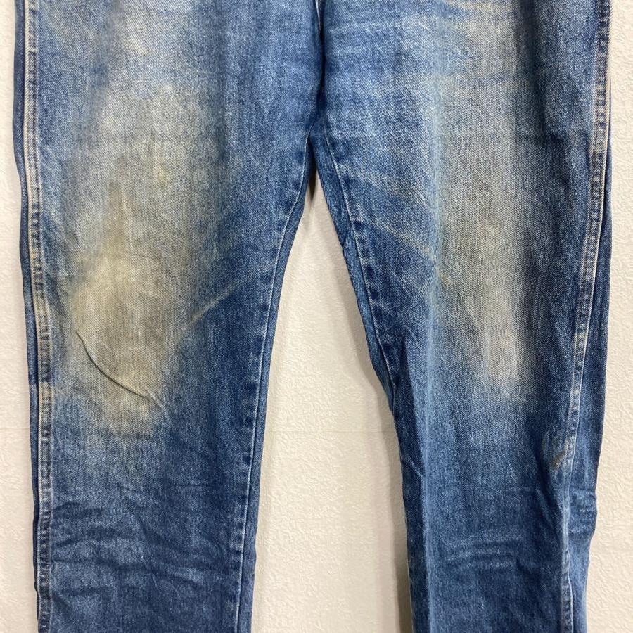 RUSTLER デニムパンツ W38 ブルー ラスラー ジップアップ メキシコ製